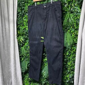 Woolrich Mens Ash Black Denim Pants 40/32 Casual Carpenter Jeans‎ 2979